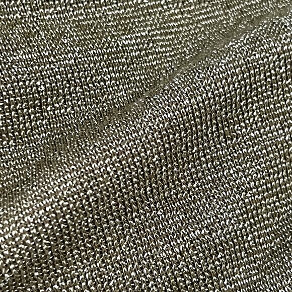 Michael Stars Long Sleeve Ruched Maternity Tunic Top One Size Green Khaki Shine - Picture 8 of 11